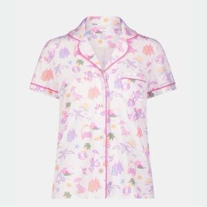 Stoney Clover Lane x Roller Rabbit Hotel Tropical pj TOP ONLY NWT